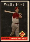 1958 Topps #387 Wally Post<br />B58T 10 6994<br /><a class='button AddToCart' data-ajax='true' data-ajax-mode='replace' data-ajax-update='#cart-info' href='/AddToCart?itemId=7053308&quantity=1&type=0'>Add To Cart</a>