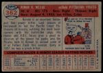 1957 Topps #362 Roman Mejias<br />B57T 09 7841<br /><a class='button AddToCart' data-ajax='true' data-ajax-mode='replace' data-ajax-update='#cart-info' href='/AddToCart?itemId=7053394&quantity=1&type=0'>Add To Cart</a>