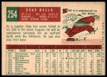 1959 Topps #254 Zeke Bella<br />B59T 14 9456<br /><a class='button AddToCart' data-ajax='true' data-ajax-mode='replace' data-ajax-update='#cart-info' href='/AddToCart?itemId=7053581&quantity=1&type=0'>Add To Cart</a>