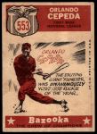 1959 Topps #553  -  Orlando Cepeda All-Star<br />B59T 14 9616<br /><a class='button AddToCart' data-ajax='true' data-ajax-mode='replace' data-ajax-update='#cart-info' href='/AddToCart?itemId=7053745&quantity=1&type=0'>Add To Cart</a>