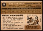 1960 Topps #26 Wayne Terwilliger<br />B60T 14 0916<br /><a class='button AddToCart' data-ajax='true' data-ajax-mode='replace' data-ajax-update='#cart-info' href='/AddToCart?itemId=7053964&quantity=1&type=0'>Add To Cart</a>