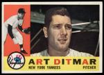 1960 Topps #430 Art Ditmar<br />B60T 14 0949<br /><a class='button AddToCart' data-ajax='true' data-ajax-mode='replace' data-ajax-update='#cart-info' href='/AddToCart?itemId=7053997&quantity=1&type=0'>Add To Cart</a>