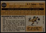 1960 Topps #430 Art Ditmar<br />B60T 14 1010<br /><a class='button AddToCart' data-ajax='true' data-ajax-mode='replace' data-ajax-update='#cart-info' href='/AddToCart?itemId=7054064&quantity=1&type=0'>Add To Cart</a>