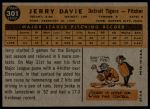1960 Topps #301 Jerry Davie<br />B60T 14 1020<br /><a class='button AddToCart' data-ajax='true' data-ajax-mode='replace' data-ajax-update='#cart-info' href='/AddToCart?itemId=7054074&quantity=1&type=0'>Add To Cart</a>