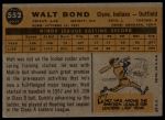 1960 Topps #552 Walt Bond<br />B60T 14 1053<br /><a class='button AddToCart' data-ajax='true' data-ajax-mode='replace' data-ajax-update='#cart-info' href='/AddToCart?itemId=7054107&quantity=1&type=0'>Add To Cart</a>