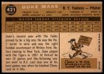 1960 Topps #421 Duke Maas<br />B60T 14 1058<br /><a class='button AddToCart' data-ajax='true' data-ajax-mode='replace' data-ajax-update='#cart-info' href='/AddToCart?itemId=7054112&quantity=1&type=0'>Add To Cart</a>