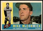 1960 Topps #530 Mike McCormick<br />B60T 14 1196<br /><a class='button AddToCart' data-ajax='true' data-ajax-mode='replace' data-ajax-update='#cart-info' href='/AddToCart?itemId=7054252&quantity=1&type=0'>Add To Cart</a>