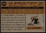 1960 Topps #346 J.C. Martin<br />B60T 14 1291<br /><a class='button AddToCart' data-ajax='true' data-ajax-mode='replace' data-ajax-update='#cart-info' href='/AddToCart?itemId=7054348&quantity=1&type=0'>Add To Cart</a>