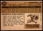 1960 Topps #375 Dale Long<br />B60T 14 1339<br /><a class='button AddToCart' data-ajax='true' data-ajax-mode='replace' data-ajax-update='#cart-info' href='/AddToCart?itemId=7054398&quantity=1&type=0'>Add To Cart</a>