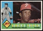 1960 Topps #416 Humberto Robinson<br />B60T 14 1354<br /><a class='button AddToCart' data-ajax='true' data-ajax-mode='replace' data-ajax-update='#cart-info' href='/AddToCart?itemId=7054413&quantity=1&type=0'>Add To Cart</a>