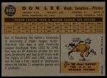 1960 Topps #503 Don Lee<br />B60T 14 1444<br /><a class='button AddToCart' data-ajax='true' data-ajax-mode='replace' data-ajax-update='#cart-info' href='/AddToCart?itemId=7054504&quantity=1&type=0'>Add To Cart</a>