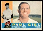 1960 Topps #526 Paul Giel<br />B60T 14 1553<br /><a class='button AddToCart' data-ajax='true' data-ajax-mode='replace' data-ajax-update='#cart-info' href='/AddToCart?itemId=7054618&quantity=1&type=0'>Add To Cart</a>
