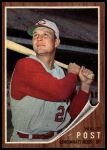 1962 Topps #148 NRM Wally Post<br />B62T 12 5358<br /><a class='button AddToCart' data-ajax='true' data-ajax-mode='replace' data-ajax-update='#cart-info' href='/AddToCart?itemId=7054737&quantity=1&type=0'>Add To Cart</a>