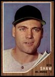 1962 Topps #109 Bob Shaw<br />B62T 12 5427<br /><a class='button AddToCart' data-ajax='true' data-ajax-mode='replace' data-ajax-update='#cart-info' href='/AddToCart?itemId=7054811&quantity=1&type=0'>Add To Cart</a>
