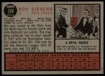 1962 Topps #220 Roy Sievers<br />B62T 12 5470<br /><a class='button AddToCart' data-ajax='true' data-ajax-mode='replace' data-ajax-update='#cart-info' href='/AddToCart?itemId=7054855&quantity=1&type=0'>Add To Cart</a>