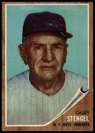 1962 Topps #29 Casey Stengel<br />B62T 12 5570<br /><a class='button AddToCart' data-ajax='true' data-ajax-mode='replace' data-ajax-update='#cart-info' href='/AddToCart?itemId=7054956&quantity=1&type=0'>Add To Cart</a>