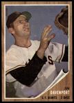 1962 Topps #9 Jim Davenport<br />B62T 12 5706<br /><a class='button AddToCart' data-ajax='true' data-ajax-mode='replace' data-ajax-update='#cart-info' href='/AddToCart?itemId=7055096&quantity=1&type=0'>Add To Cart</a>