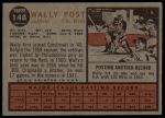 1962 Topps #148 GRN Wally Post<br />B62T 12 5713<br /><a class='button AddToCart' data-ajax='true' data-ajax-mode='replace' data-ajax-update='#cart-info' href='/AddToCart?itemId=7055103&quantity=1&type=0'>Add To Cart</a>