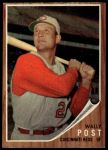 1962 Topps #148 GRN Wally Post<br />B62T 12 5713<br /><a class='button AddToCart' data-ajax='true' data-ajax-mode='replace' data-ajax-update='#cart-info' href='/AddToCart?itemId=7055103&quantity=1&type=0'>Add To Cart</a>