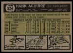 1961 Topps #324 Hank Aguirre<br />B61T 15 0556<br /><a class='button AddToCart' data-ajax='true' data-ajax-mode='replace' data-ajax-update='#cart-info' href='/AddToCart?itemId=7055654&quantity=1&type=0'>Add To Cart</a>