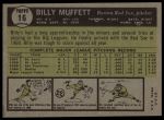 1961 Topps #16 Billy Muffett<br />B61T 15 0558<br /><a class='button AddToCart' data-ajax='true' data-ajax-mode='replace' data-ajax-update='#cart-info' href='/AddToCart?itemId=7055656&quantity=1&type=0'>Add To Cart</a>