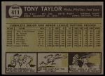 1961 Topps #411 Tony Taylor<br />B61T 15 0563<br /><a class='button AddToCart' data-ajax='true' data-ajax-mode='replace' data-ajax-update='#cart-info' href='/AddToCart?itemId=7055662&quantity=1&type=0'>Add To Cart</a>