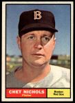 1961 Topps #301 Chet Nichols<br />B61T 15 0584<br /><a class='button AddToCart' data-ajax='true' data-ajax-mode='replace' data-ajax-update='#cart-info' href='/AddToCart?itemId=7055684&quantity=1&type=0'>Add To Cart</a>