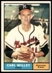 1961 Topps #105 Carl Willey<br />B61T 15 0636<br /><a class='button AddToCart' data-ajax='true' data-ajax-mode='replace' data-ajax-update='#cart-info' href='/AddToCart?itemId=7055736&quantity=1&type=0'>Add To Cart</a>