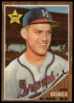 1962 Topps #289 Mike Krsnich<br />B62T 12 5810<br /><a class='button AddToCart' data-ajax='true' data-ajax-mode='replace' data-ajax-update='#cart-info' href='/AddToCart?itemId=7055751&quantity=1&type=0'>Add To Cart</a>