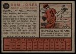 1962 Topps #92 Sam Jones<br />B62T 12 5829<br /><a class='button AddToCart' data-ajax='true' data-ajax-mode='replace' data-ajax-update='#cart-info' href='/AddToCart?itemId=7055790&quantity=1&type=0'>Add To Cart</a>