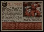 1962 Topps #131 GRN Pete Richert<br />B62T 12 5864<br /><a class='button AddToCart' data-ajax='true' data-ajax-mode='replace' data-ajax-update='#cart-info' href='/AddToCart?itemId=7055863&quantity=1&type=0'>Add To Cart</a>