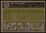 1961 Topps #519 Jim Pagliaroni<br />B61T 15 0783<br /><a class='button AddToCart' data-ajax='true' data-ajax-mode='replace' data-ajax-update='#cart-info' href='/AddToCart?itemId=7055965&quantity=1&type=0'>Add To Cart</a>
