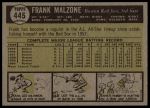 1961 Topps #445 Frank Malzone<br />B61T 15 0901<br /><a class='button AddToCart' data-ajax='true' data-ajax-mode='replace' data-ajax-update='#cart-info' href='/AddToCart?itemId=7056088&quantity=1&type=0'>Add To Cart</a>