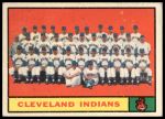 1961 Topps #467  Indians Team<br />B61T 15 1009<br /><a class='button AddToCart' data-ajax='true' data-ajax-mode='replace' data-ajax-update='#cart-info' href='/AddToCart?itemId=7056198&quantity=1&type=0'>Add To Cart</a>