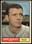 1961 Topps #349 Danny McDevitt<br />B61T 15 1037<br /><a class='button AddToCart' data-ajax='true' data-ajax-mode='replace' data-ajax-update='#cart-info' href='/AddToCart?itemId=7056226&quantity=1&type=0'>Add To Cart</a>
