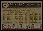 1961 Topps #488 Joe McClain<br />B61T 15 1081<br /><a class='button AddToCart' data-ajax='true' data-ajax-mode='replace' data-ajax-update='#cart-info' href='/AddToCart?itemId=7056275&quantity=1&type=0'>Add To Cart</a>