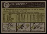 1961 Topps #513 Jim Brosnan<br />B61T 15 1093<br /><a class='button AddToCart' data-ajax='true' data-ajax-mode='replace' data-ajax-update='#cart-info' href='/AddToCart?itemId=7056287&quantity=1&type=0'>Add To Cart</a>