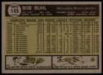 1961 Topps #145 Bob Buhl<br />B61T 15 1104<br /><a class='button AddToCart' data-ajax='true' data-ajax-mode='replace' data-ajax-update='#cart-info' href='/AddToCart?itemId=7056298&quantity=1&type=0'>Add To Cart</a>