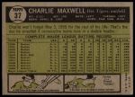 1961 Topps #37 Charlie Maxwell<br />B61T 15 1114<br /><a class='button AddToCart' data-ajax='true' data-ajax-mode='replace' data-ajax-update='#cart-info' href='/AddToCart?itemId=7056308&quantity=1&type=0'>Add To Cart</a>