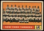1961 Topps #228  Yankees Team<br />B61T 15 1116<br /><a class='button AddToCart' data-ajax='true' data-ajax-mode='replace' data-ajax-update='#cart-info' href='/AddToCart?itemId=7056310&quantity=1&type=0'>Add To Cart</a>