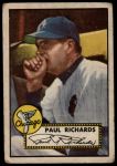 1952 Topps #305 Paul Richards<br />B52T 02 2670<br /><a class='button AddToCart' data-ajax='true' data-ajax-mode='replace' data-ajax-update='#cart-info' href='/AddToCart?itemId=7056520&quantity=1&type=0'>Add To Cart</a>