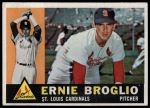 1960 Topps #16 Ernie Broglio<br />B60T 14 1619<br /><a class='button AddToCart' data-ajax='true' data-ajax-mode='replace' data-ajax-update='#cart-info' href='/AddToCart?itemId=7056588&quantity=1&type=0'>Add To Cart</a>