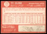 1964 Topps #171 Ty Cline<br />B64T 12 7952<br /><a class='button AddToCart' data-ajax='true' data-ajax-mode='replace' data-ajax-update='#cart-info' href='/AddToCart?itemId=7056723&quantity=1&type=0'>Add To Cart</a>