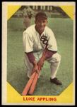 1960 Fleer #27 Luke Appling<br />B60F 03 6003<br /><a class='button AddToCart' data-ajax='true' data-ajax-mode='replace' data-ajax-update='#cart-info' href='/AddToCart?itemId=7056769&quantity=1&type=0'>Add To Cart</a>