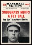 1961 Nu-Card Scoops #454  -   Fred Snodgrass  Muffs a Fly Ball<br />B61N 01 9804<br /><a class='button AddToCart' data-ajax='true' data-ajax-mode='replace' data-ajax-update='#cart-info' href='/AddToCart?itemId=7056783&quantity=1&type=0'>Add To Cart</a>
