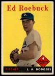 1958 Topps #435 Ed Roebuck<br />B58T 10 7042<br /><a class='button AddToCart' data-ajax='true' data-ajax-mode='replace' data-ajax-update='#cart-info' href='/AddToCart?itemId=7057036&quantity=1&type=0'>Add To Cart</a>
