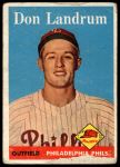 1958 Topps #291 Don Landrum<br />B58T 10 7115<br /><a class='button AddToCart' data-ajax='true' data-ajax-mode='replace' data-ajax-update='#cart-info' href='/AddToCart?itemId=7057111&quantity=1&type=0'>Add To Cart</a>
