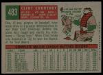 1959 Topps #483 Clint Courtney<br />B59T 14 9825<br /><a class='button AddToCart' data-ajax='true' data-ajax-mode='replace' data-ajax-update='#cart-info' href='/AddToCart?itemId=7057181&quantity=1&type=0'>Add To Cart</a>
