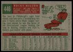 1959 Topps #446 Rocky Nelson<br />B59T 14 9874<br /><a class='button AddToCart' data-ajax='true' data-ajax-mode='replace' data-ajax-update='#cart-info' href='/AddToCart?itemId=7057236&quantity=1&type=0'>Add To Cart</a>