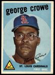 1959 Topps #337 George Crowe<br />B59T 14 9960<br /><a class='button AddToCart' data-ajax='true' data-ajax-mode='replace' data-ajax-update='#cart-info' href='/AddToCart?itemId=7057335&quantity=1&type=0'>Add To Cart</a>